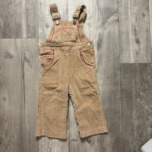 Vintage Popsicle Corduroy Overalls Size 24 months